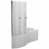 Duchy Hampstead Complete P-Shaped Shower Bath 1700mm X 703mm/900mm Left Handed 1 Duchy Hampstead Complete P-Shaped Shower Bath 1700mm X 703mm/900mm Left Handed -HEATANDPLUMB Sales duchy hampstead bath ebp001 1