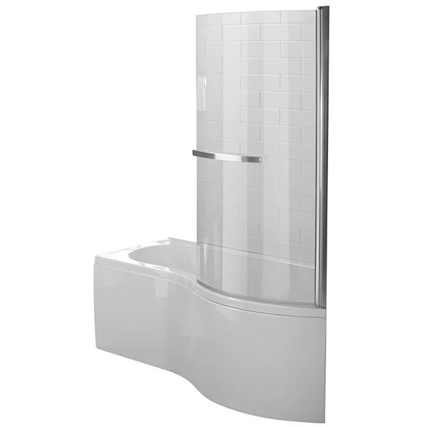 Duchy Hampstead Complete P-Shaped Shower Bath 1700mm X 703mm/900mm Right Handed 5 Duchy Hampstead Complete P-Shaped Shower Bath 1700mm X 703mm/900mm Right Handed - Image 3