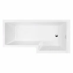 Duchy Kensington L-Shaped Shower Bath With Front Panel And Screen 1800mm X 700mm/850mm RH 8 Duchy Kensington L-Shaped Shower Bath With Front Panel And Screen 1800mm X 700mm/850mm RH -HEATANDPLUMB Sales duchy kensington bath eb540