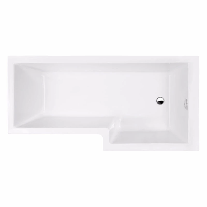 Duchy Kensington L-Shaped Shower Bath With Front Panel And Screen 1800mm X 700mm/850mm RH 5 Duchy Kensington L-Shaped Shower Bath With Front Panel And Screen 1800mm X 700mm/850mm RH - Image 3