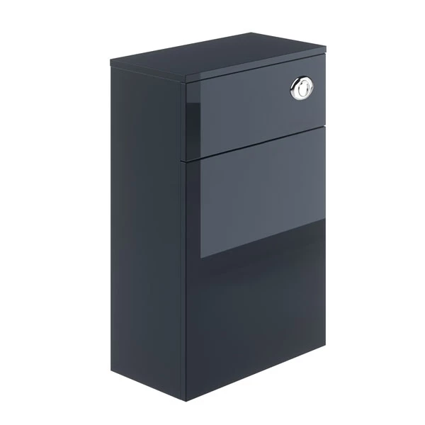 Duchy Nevada Back To Wall WC Unit 500mm Wide - Indigo Gloss 5 Duchy Nevada Back To Wall WC Unit 500mm Wide - Indigo Gloss - Image 3