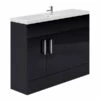Duchy Nevada Combination Unit With Basin 1200mm Wide - Indigo Gloss 1 Duchy Nevada Combination Unit With Basin 1200mm Wide - Indigo Gloss -HEATANDPLUMB Sales duchy nevada bathroom furniture efp310in