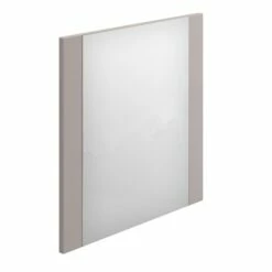 Duchy Nevada Rectangular Bathroom Mirror 450mm Wide Cashmere
