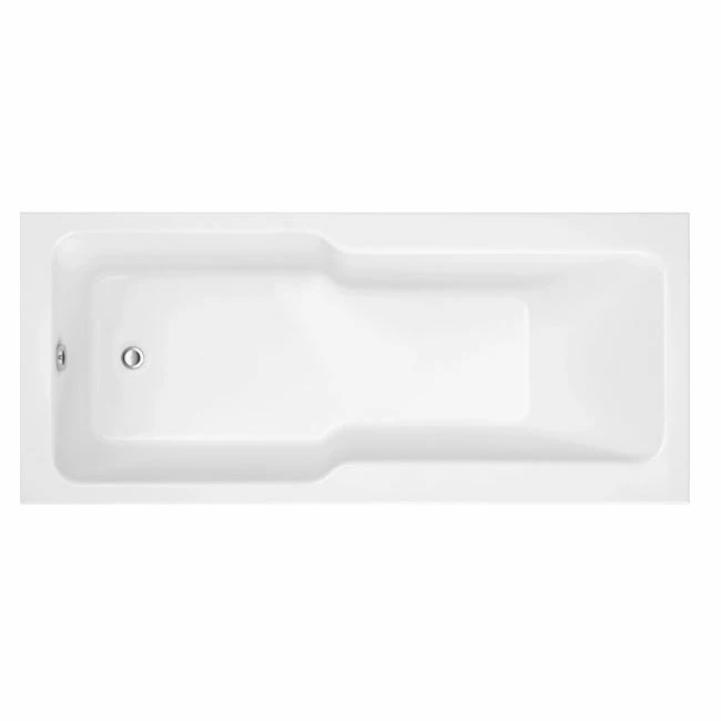 Duchy Newham Straight Single Ended Shower Bath 1700mm X 750mm - 0 Tap Hole 4 Duchy Newham Straight Single Ended Shower Bath 1700mm X 750mm - 0 Tap Hole - Image 2