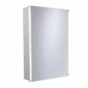 Duchy Sleek 1-Door LED Illuminated Mirrored Bathroom Cabinet 650mm H X 487mm W - Glass 2 Duchy Sleek 1-Door LED Illuminated Mirrored Bathroom Cabinet 650mm H X 487mm W - Glass -HEATANDPLUMB Sales duchy sleek bathroom cabinet em005