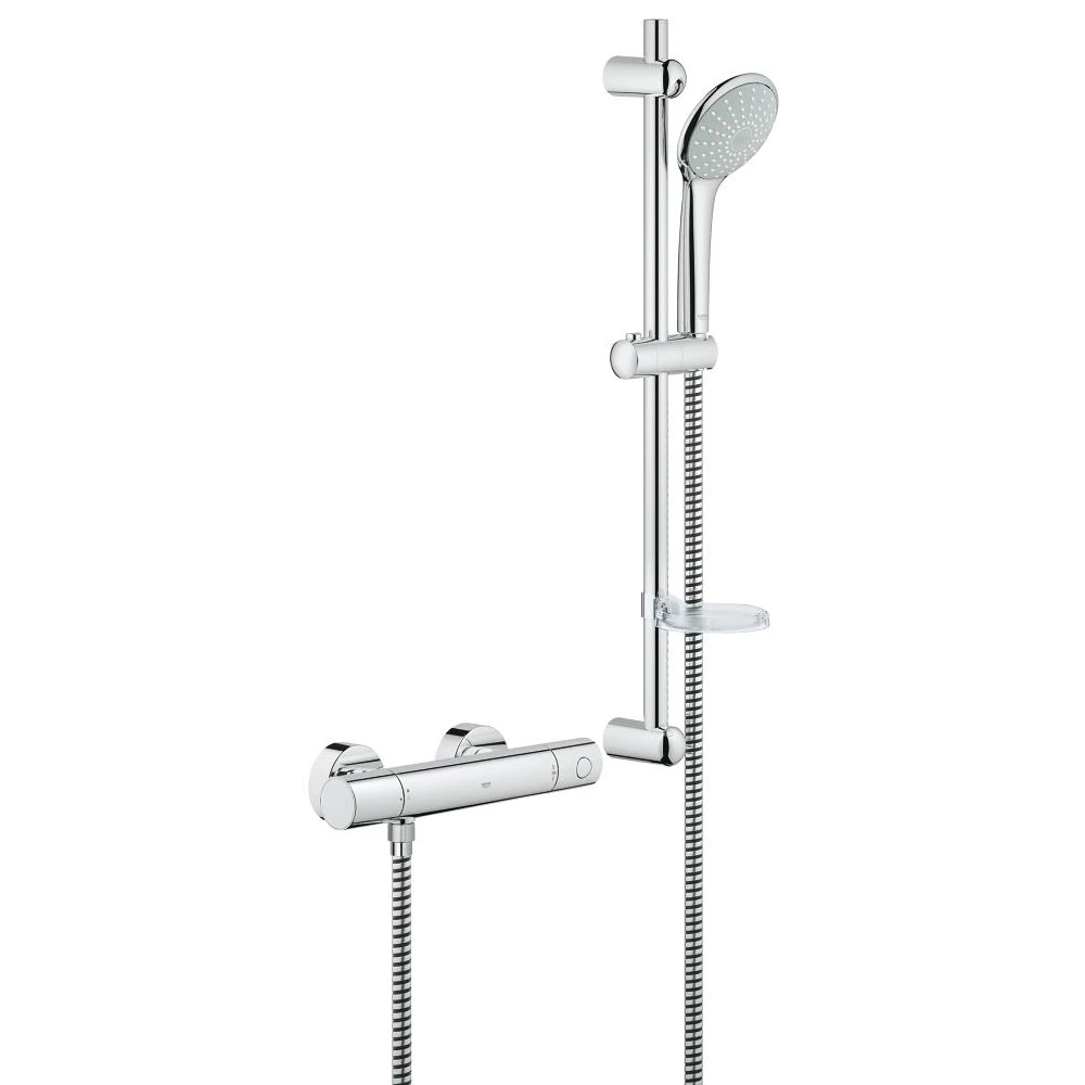 Grohe Grohtherm 1000 Cosmopolitan HP Bar Mixer Shower With Shower Kit 4 Grohe Grohtherm 1000 Cosmopolitan HP Bar Mixer Shower With Shower Kit - Image 2