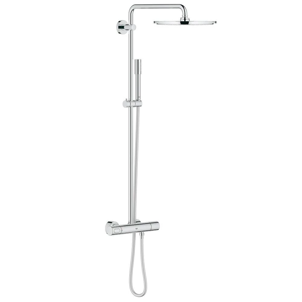Grohe Rainshower 310mm Thermostatic Bar Mixer Shower With Shower Kit - Chrome 4 Grohe Rainshower 310mm Thermostatic Bar Mixer Shower With Shower Kit - Chrome - Image 2