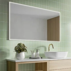 HiB Air 120 LED Bathroom Mirror 700mm H X 1200mm W 10 HiB Air 120 LED Bathroom Mirror 700mm H X 1200mm W -HEATANDPLUMB Sales hib air 120 bathroom mirror 78733000 4