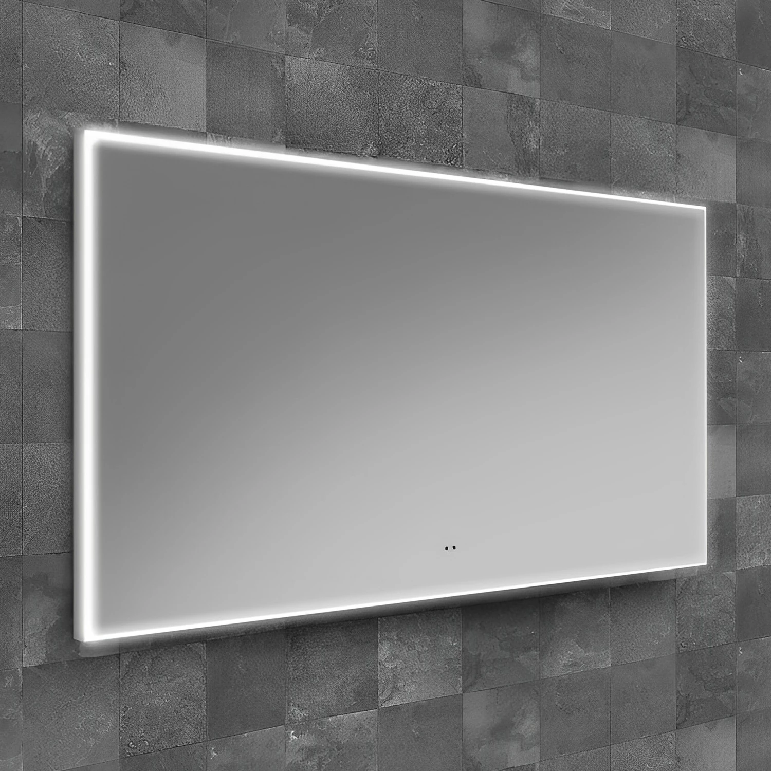 HiB Air 120 LED Bathroom Mirror 700mm H X 1200mm W 3 HiB Air 120 LED Bathroom Mirror 700mm H X 1200mm W
