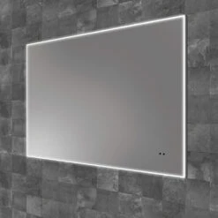 HiB Air 60 LED Bathroom Mirror 600mm H X 800mm W
