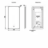 HiB Ambience 40 Steam Free LED Bathroom Mirror 800mm H X 400mm W 1 HiB Ambience 40 Steam Free LED Bathroom Mirror 800mm H X 400mm W -HEATANDPLUMB Sales hib ambience 40 bathroom mirror 79000000