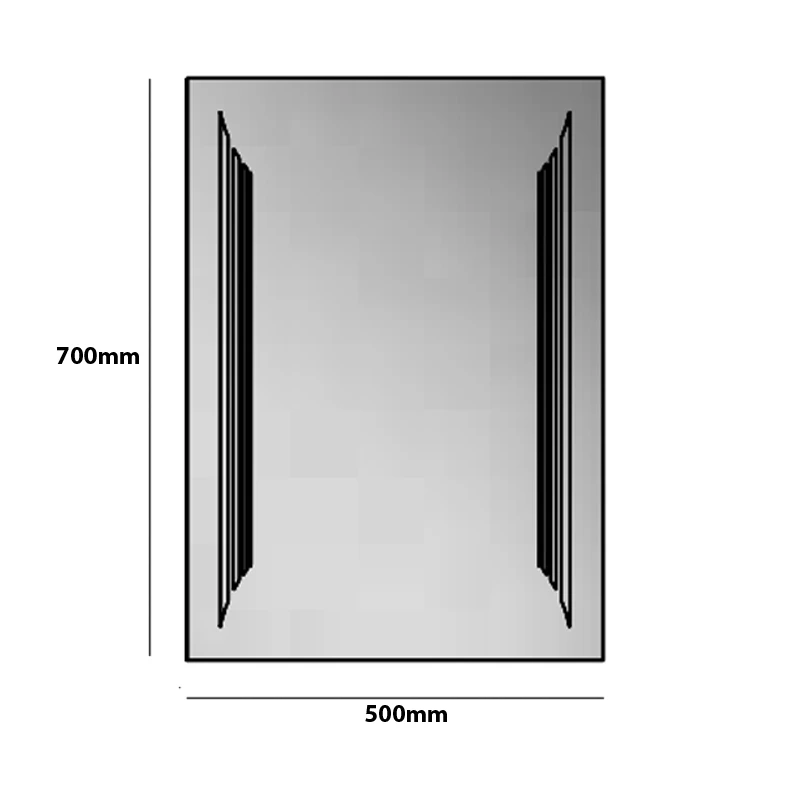 HiB Dimension 50 Single Door Bathroom Cabinet With Bluetooth And Speaker 700mm H X 500mm W X 140mm D 8 HiB Dimension 50 Single Door Bathroom Cabinet With Bluetooth And Speaker 700mm H X 500mm W X 140mm D - Image 6