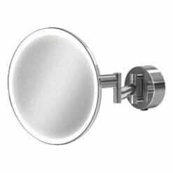 HiB Eclipse LED Magnifying Mirror With Rocker Switch - Round -HEATANDPLUMB Sales hib eclipse bathroom mirror 21100 2