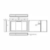 HiB Edge 120 Aluminium LED Triple Door Bathroom Cabinet 700mm H X 1200mm W X 140mm D 2 HiB Edge 120 Aluminium LED Triple Door Bathroom Cabinet 700mm H X 1200mm W X 140mm D -HEATANDPLUMB Sales hib edge 120 bathroom cabinet 49700 3