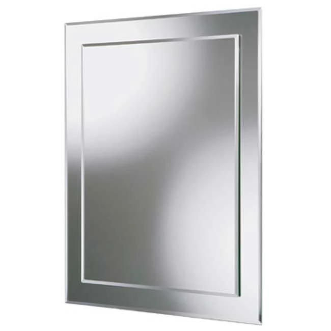 HiB Emma Designer Bathroom Mirror 500mm H X 400mm W 4 HiB Emma Designer Bathroom Mirror 500mm H X 400mm W - Image 2