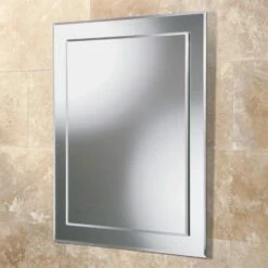 HiB Emma Designer Bathroom Mirror 500mm H X 400mm W 9 HiB Emma Designer Bathroom Mirror 500mm H X 400mm W -HEATANDPLUMB Sales hib emma bathroom mirror 63504000
