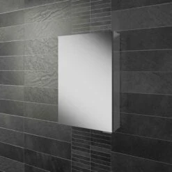 HiB Eris 40 Aluminium Bathroom Cabinet 600mm H X 400mm W X 130mm D -HEATANDPLUMB Sales hib eris bathroom cabinet 45000 1