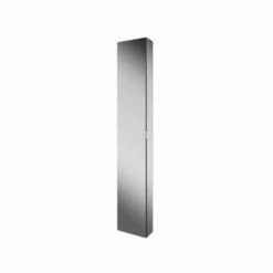 HiB Eris 30 Single Door Mirrored Tall Aluminium Bathroom Cabinet 1700mm H X 300mm W -HEATANDPLUMB Sales hib eris bathroom cabinet 45300