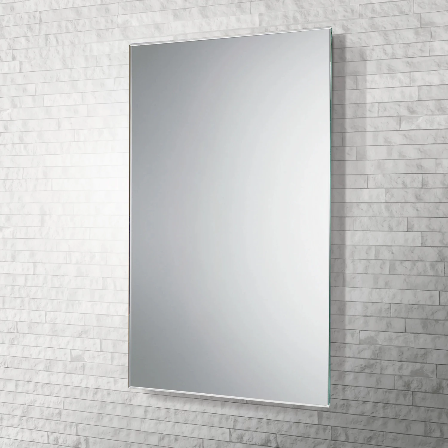 HiB Fili Designer Bathroom Mirror 800mm H X 400mm W 3 HiB Fili Designer Bathroom Mirror 800mm H X 400mm W