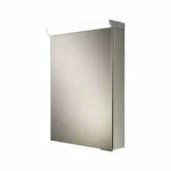 HiB Flux Aluminium Illuminated Bathroom Cabinet 600mm H X 400mm W X 115/150mm D 7 HiB Flux Aluminium Illuminated Bathroom Cabinet 600mm H X 400mm W X 115/150mm D -HEATANDPLUMB Sales hib flux bathroom cabinet 44600 2