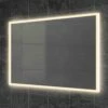 HiB Globe 90 Steam Free LED Bathroom Mirror 900mm H X 600mm W -HEATANDPLUMB Sales hib globe 90 bathroom mirror 78610000 1