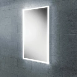 HiB Globe 45 Steam Free LED Bathroom Mirror 800mm H X 450mm W