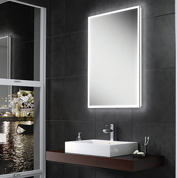 HiB Globe 50 Steam Free LED Bathroom Mirror 700mm H X 500mm W 3 HiB Globe 50 Steam Free LED Bathroom Mirror 700mm H X 500mm W