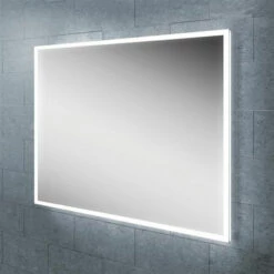 HiB Globe 60 Steam Free LED Bathroom Mirror 800mm H X 600mm W