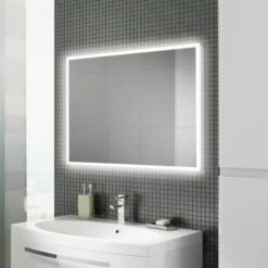 HiB Globe 60 Steam Free LED Bathroom Mirror 800mm H X 600mm W 8 HiB Globe 60 Steam Free LED Bathroom Mirror 800mm H X 600mm W -HEATANDPLUMB Sales hib globe bathroom mirror 78600000