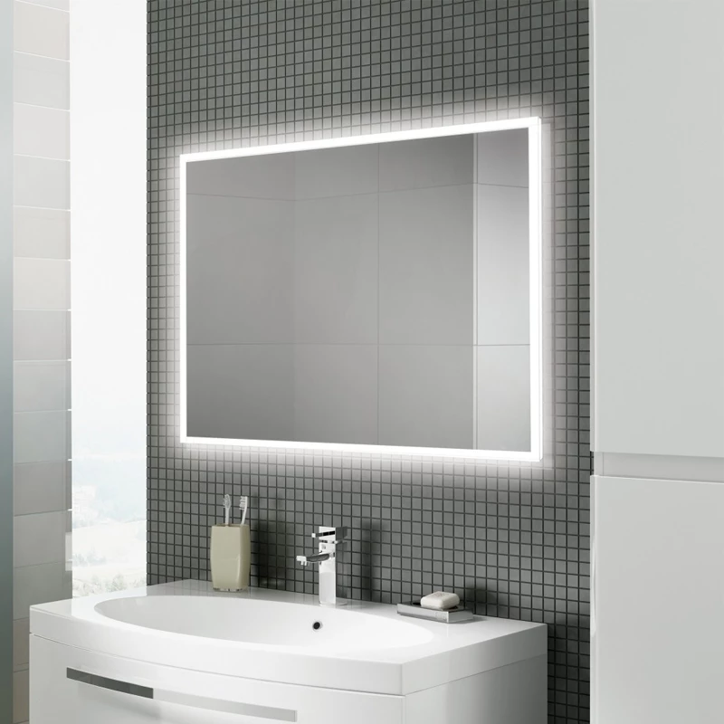 HiB Globe 60 Steam Free LED Bathroom Mirror 800mm H X 600mm W 5 HiB Globe 60 Steam Free LED Bathroom Mirror 800mm H X 600mm W - Image 3
