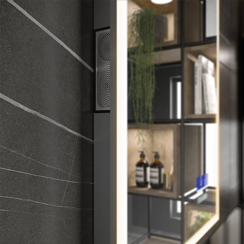 HiB Globe Plus 50 LED Bathroom Mirror 700mm H X 500mm W 4 HiB Globe Plus 50 LED Bathroom Mirror 700mm H X 500mm W - Image 2