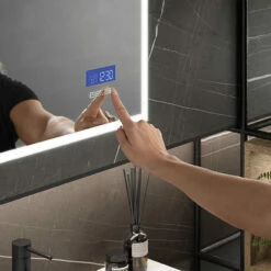 HiB Globe Plus 50 LED Bathroom Mirror 700mm H X 500mm W 8 HiB Globe Plus 50 LED Bathroom Mirror 700mm H X 500mm W -HEATANDPLUMB Sales hib globe plus 50 bathroom mirror 78721000 2