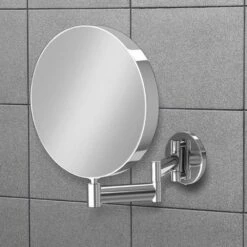 HiB Helix Magnifying Bathroom Mirror - Round 7 HiB Helix Magnifying Bathroom Mirror - Round -HEATANDPLUMB Sales hib helix bathroom mirror 21300 1 1