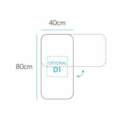 HiB Jazz Designer Bathroom Mirror 800mm H X 400mm W 8 HiB Jazz Designer Bathroom Mirror 800mm H X 400mm W -HEATANDPLUMB Sales hib jazz bathroom mirror 76029800 2