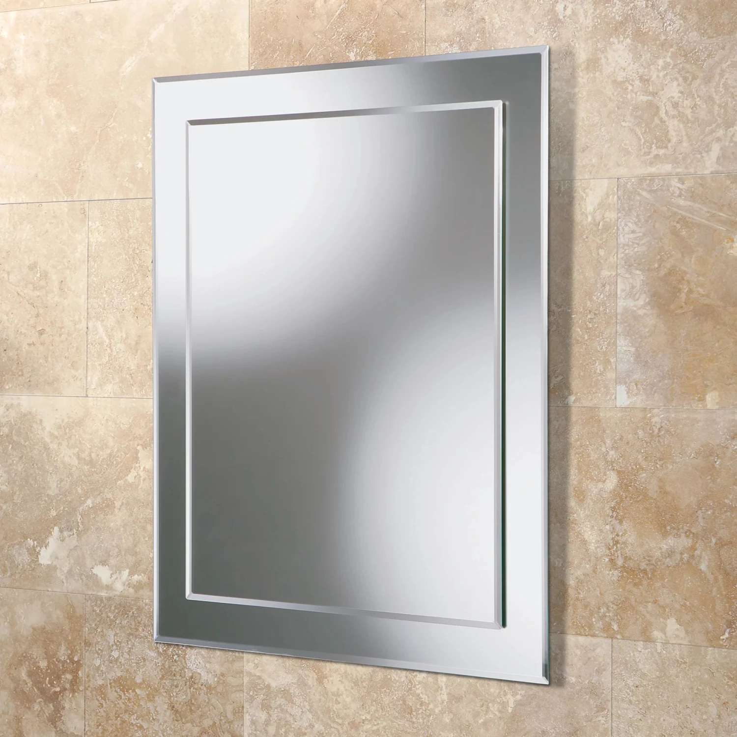 HiB Linus Designer Bathroom Mirror 700mm H X 500mm W 4 HiB Linus Designer Bathroom Mirror 700mm H X 500mm W - Image 2