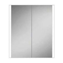HiB Paragon 60 Aluminium LED Double Door Bathroom Cabinet 700mm H X 664mm W X 140mm D 8 HiB Paragon 60 Aluminium LED Double Door Bathroom Cabinet 700mm H X 664mm W X 140mm D -HEATANDPLUMB Sales hib paragon 60 bathroom cabinet 51900 1 1