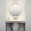 HiB Rondo Designer Bathroom Mirror 500mm Diameter -HEATANDPLUMB Sales hib rondo bathroom mirror 61504000 3