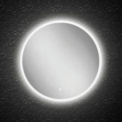 HiB Sphere 60 Round LED Bathroom Mirror 600mm Diameter