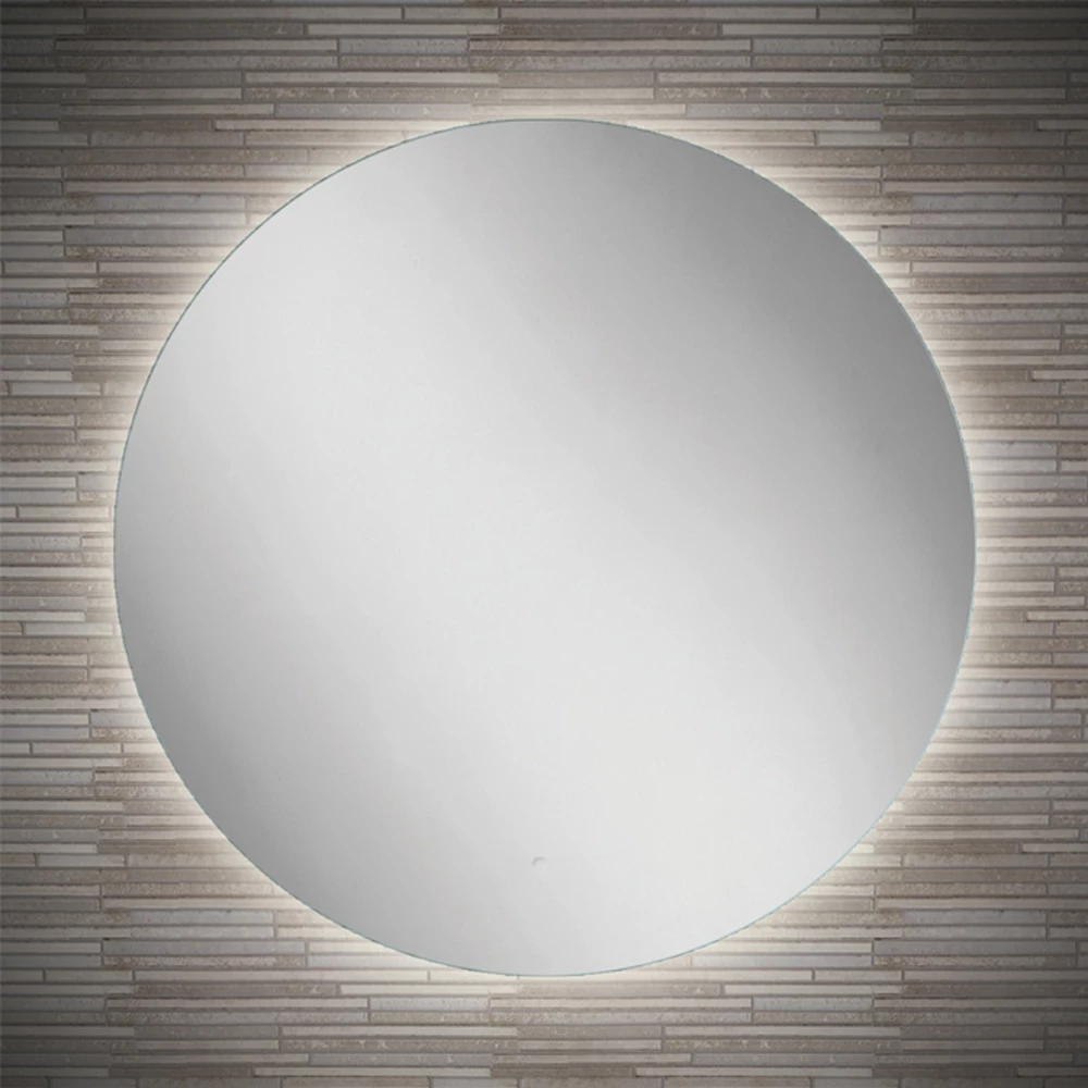 HiB Theme 80 Round LED Bathroom Mirror 800mm Diameter 5 HiB Theme 80 Round LED Bathroom Mirror 800mm Diameter - Image 3