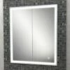 HiB Vanquish 60 Double Door Recessed LED Bathroom Cabinet 730mm H X 630mm W 2 HiB Vanquish 60 Double Door Recessed LED Bathroom Cabinet 730mm H X 630mm W -HEATANDPLUMB Sales hib vanquish bathroom cabinet 47700