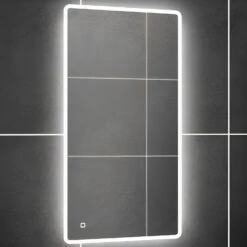 HiB Vega 40 LED Bathroom Mirror 800mm H X 400mm W 7 HiB Vega 40 LED Bathroom Mirror 800mm H X 400mm W -HEATANDPLUMB Sales hib vega 40 bathroom mirror 78749000 2