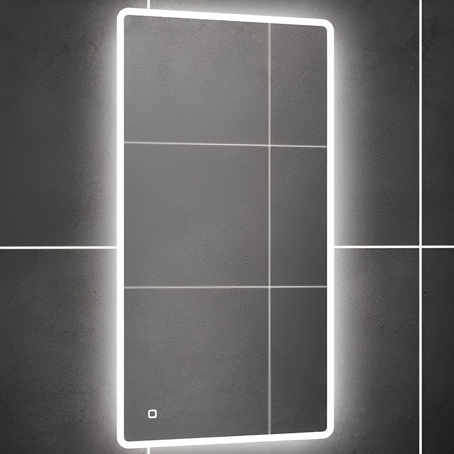 HiB Vega 40 LED Bathroom Mirror 800mm H X 400mm W 5 HiB Vega 40 LED Bathroom Mirror 800mm H X 400mm W - Image 3