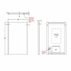 HiB Zircon 60 Demistable LED Bathroom Mirror 800mm H X 600mm W 7 HiB Zircon 60 Demistable LED Bathroom Mirror 800mm H X 600mm W -HEATANDPLUMB Sales hib zircon bathroom mirror 77610000 1 1