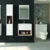 Hudson Reed Coast Back To Wall WC Unit 500mm Wide - White Gloss -HEATANDPLUMB Sales hudson reed coast white bathroom furniture fmc946 2