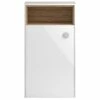 Hudson Reed Coast Shelf Back To Wall WC Unit 600mm Wide - White 1 Hudson Reed Coast Shelf Back To Wall WC Unit 600mm Wide - White -HEATANDPLUMB Sales hudson reed coast white bathroom furniture fmc956