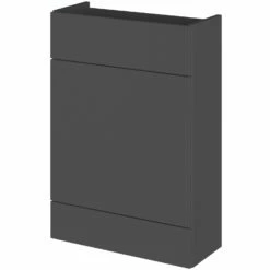 Hudson Reed Fusion Compact WC Unit 600mm Wide - Gloss Grey 9 Hudson Reed Fusion Compact WC Unit 600mm Wide - Gloss Grey -HEATANDPLUMB Sales hudson reed compact bathroom furniture off947 1