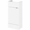 Hudson Reed Fusion Compact Vanity Unit 400mm Wide - Gloss White -HEATANDPLUMB Sales hudson reed compact fitted white vanity unit off103