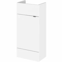 Hudson Reed Fusion Compact Vanity Unit 400mm Wide - Gloss White