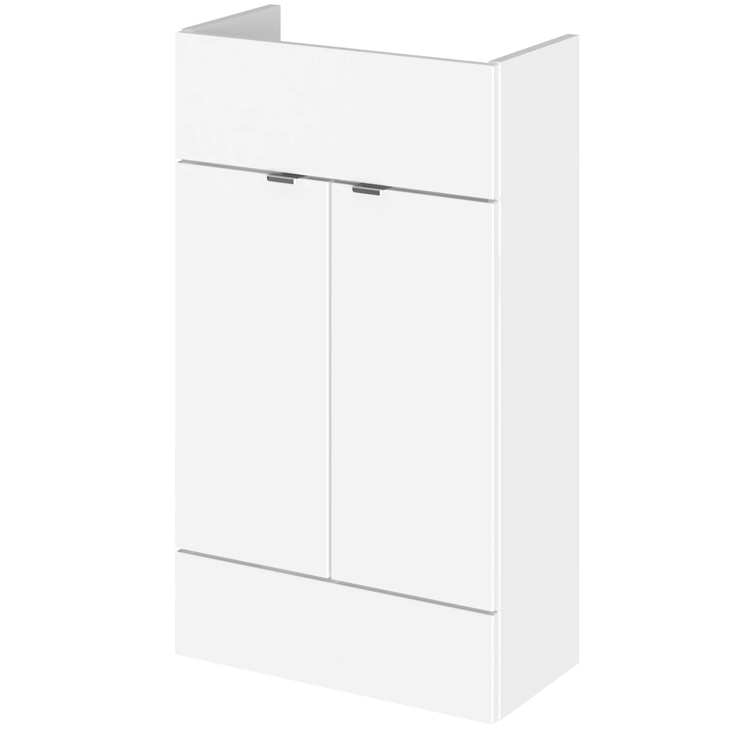Hudson Reed Fusion Compact Combination Unit With Slimline Basin - 1000mm Wide - Gloss White 6 Hudson Reed Fusion Compact Combination Unit With Slimline Basin - 1000mm Wide - Gloss White - Image 4