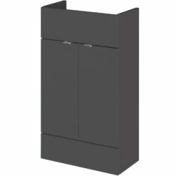 Hudson Reed Fusion Compact Combination Unit With Slimline Basin - 1000mm Wide - Gloss Grey 9 Hudson Reed Fusion Compact Combination Unit With Slimline Basin - 1000mm Wide - Gloss Grey -HEATANDPLUMB Sales hudson reed compact vanity unit off905
